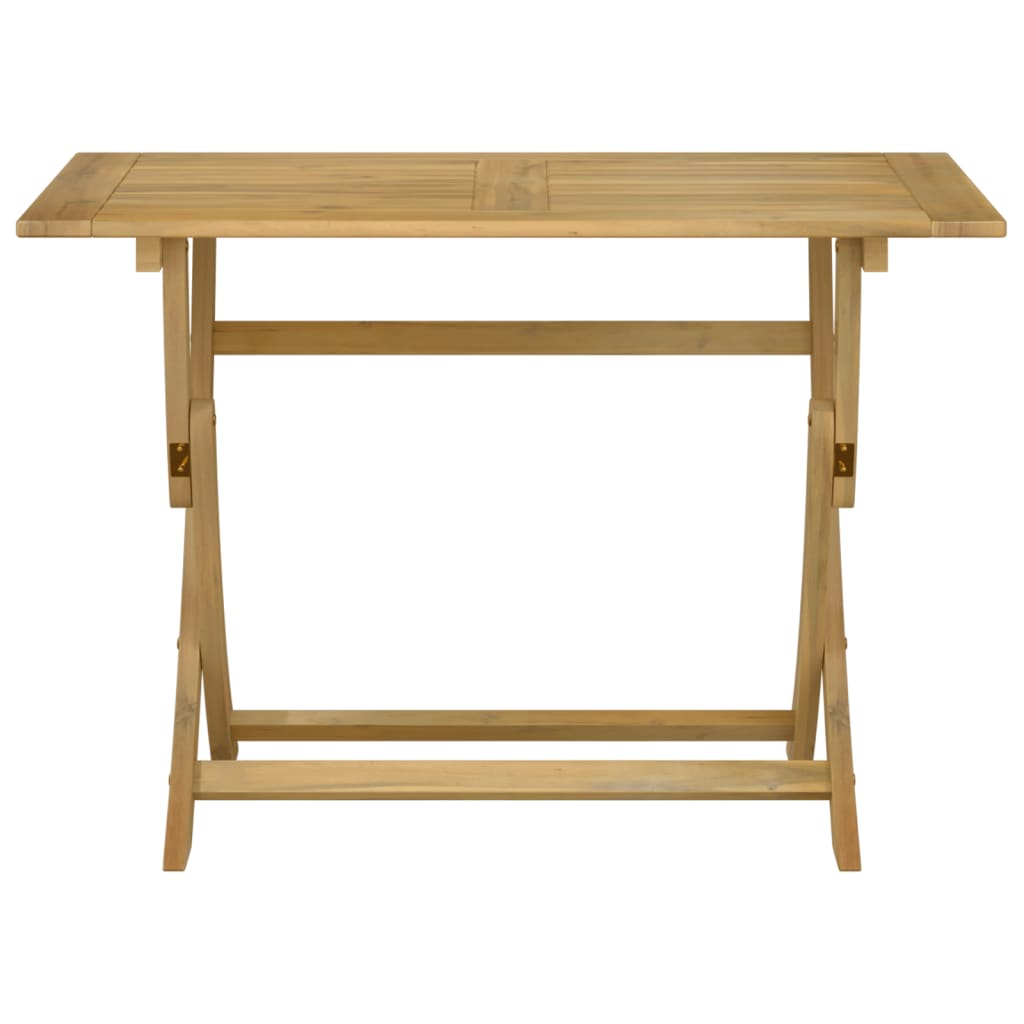 Tuintafel inklapbaar 110x55x75 cm massief acaciahout - AllerleiShop