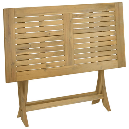 Tuintafel inklapbaar 110x55x75 cm massief acaciahout - AllerleiShop