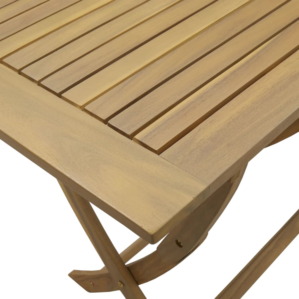 Tuintafel inklapbaar 110x55x75 cm massief acaciahout - AllerleiShop