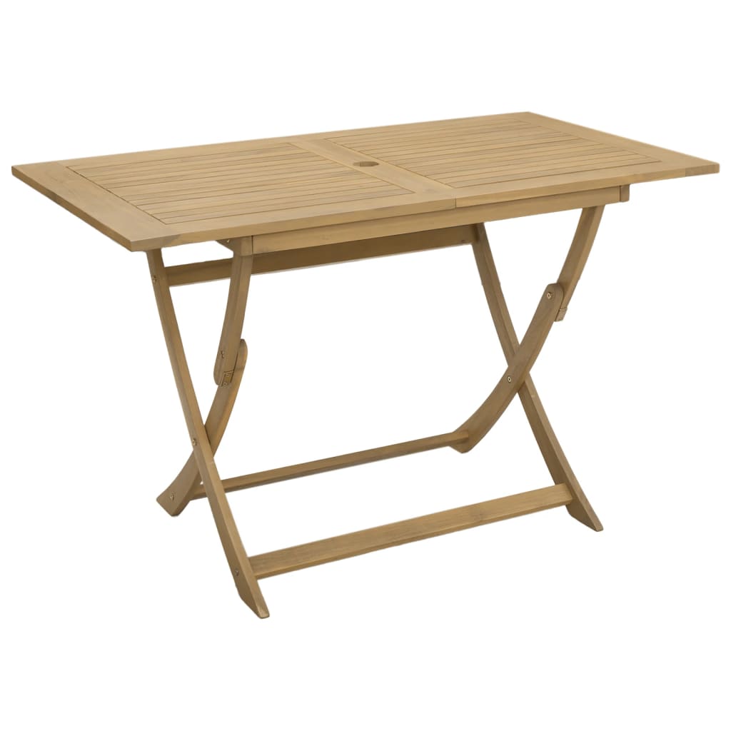 Tuintafel inklapbaar 120x70x75 cm massief acaciahout - AllerleiShop