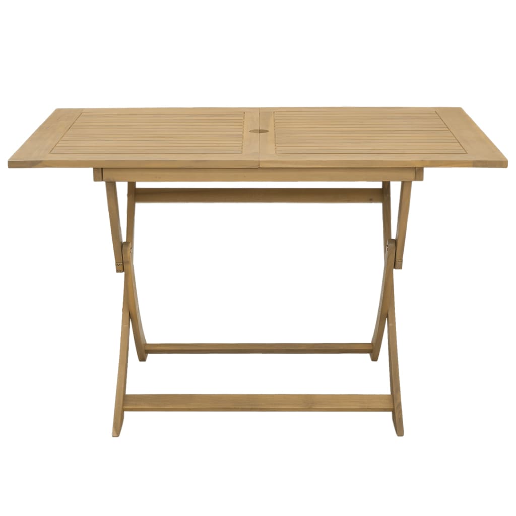 Tuintafel inklapbaar 120x70x75 cm massief acaciahout - AllerleiShop