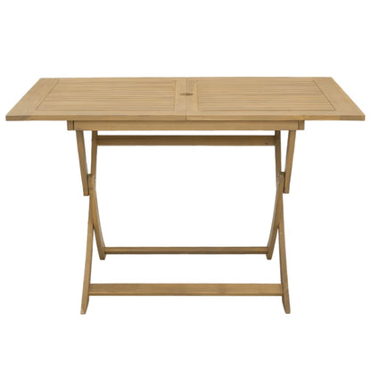 Tuintafel inklapbaar 120x70x75 cm massief acaciahout - AllerleiShop