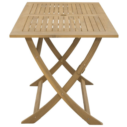 Tuintafel inklapbaar 120x70x75 cm massief acaciahout - AllerleiShop