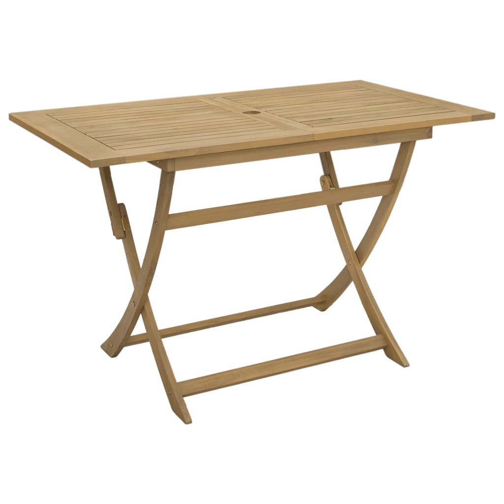 Tuintafel inklapbaar 120x70x75 cm massief acaciahout - AllerleiShop