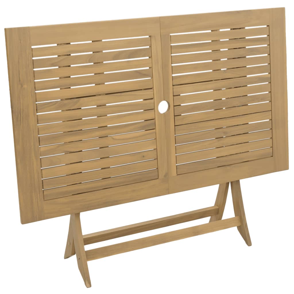 Tuintafel inklapbaar 120x70x75 cm massief acaciahout - AllerleiShop