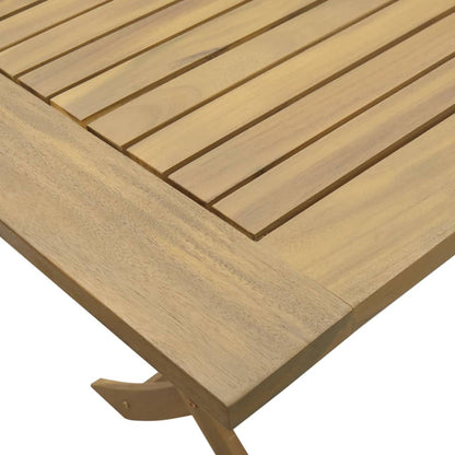 Tuintafel inklapbaar 120x70x75 cm massief acaciahout - AllerleiShop