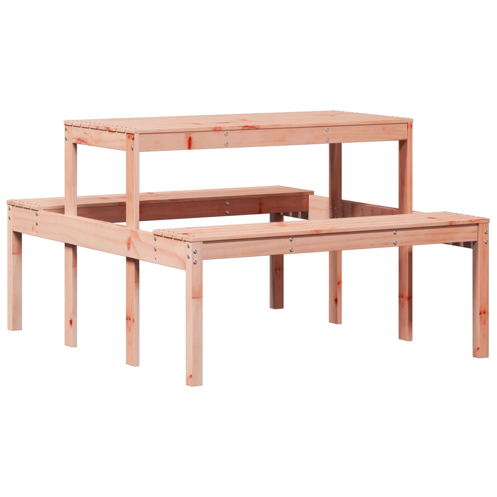 Picknicktafel 110x134x75 cm massief douglashout - AllerleiShop