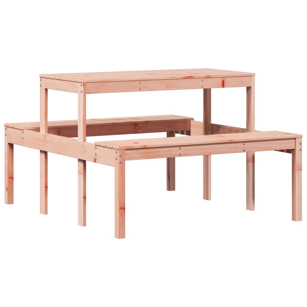 Picknicktafel 110x134x75 cm massief douglashout - AllerleiShop