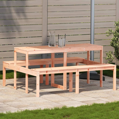 Picknicktafel 160x134x75 cm massief douglashout - AllerleiShop