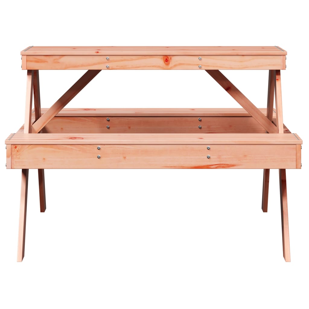 Picknicktafel 105x134x75 cm massief douglashout - AllerleiShop