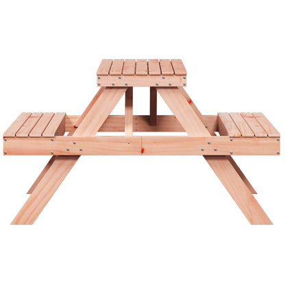 Picknicktafel 105x134x75 cm massief douglashout - AllerleiShop