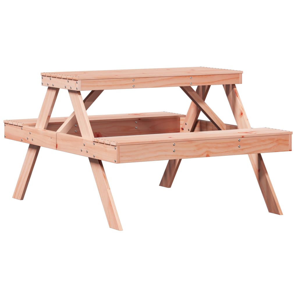 Picknicktafel 105x134x75 cm massief douglashout - AllerleiShop