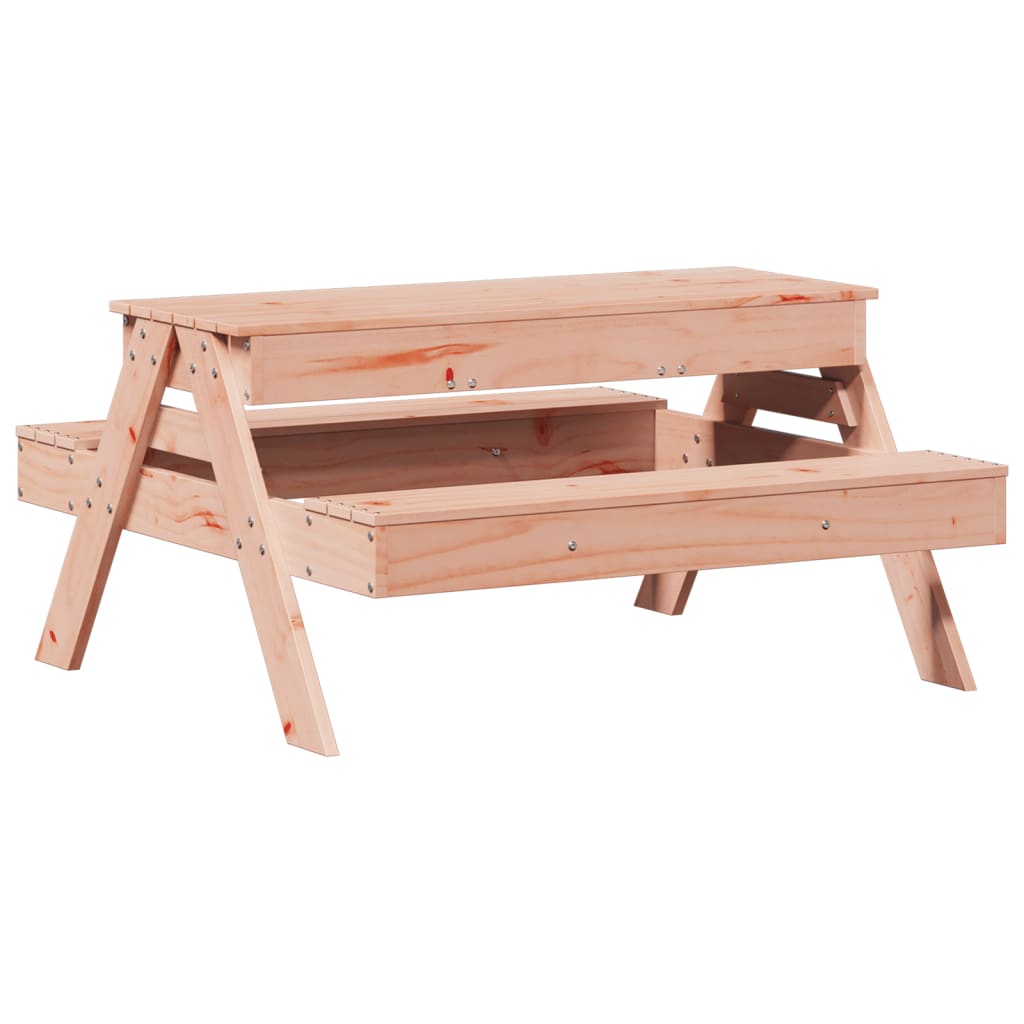 Picknicktafel met zandbak voor kinderen massief douglashout - AllerleiShop