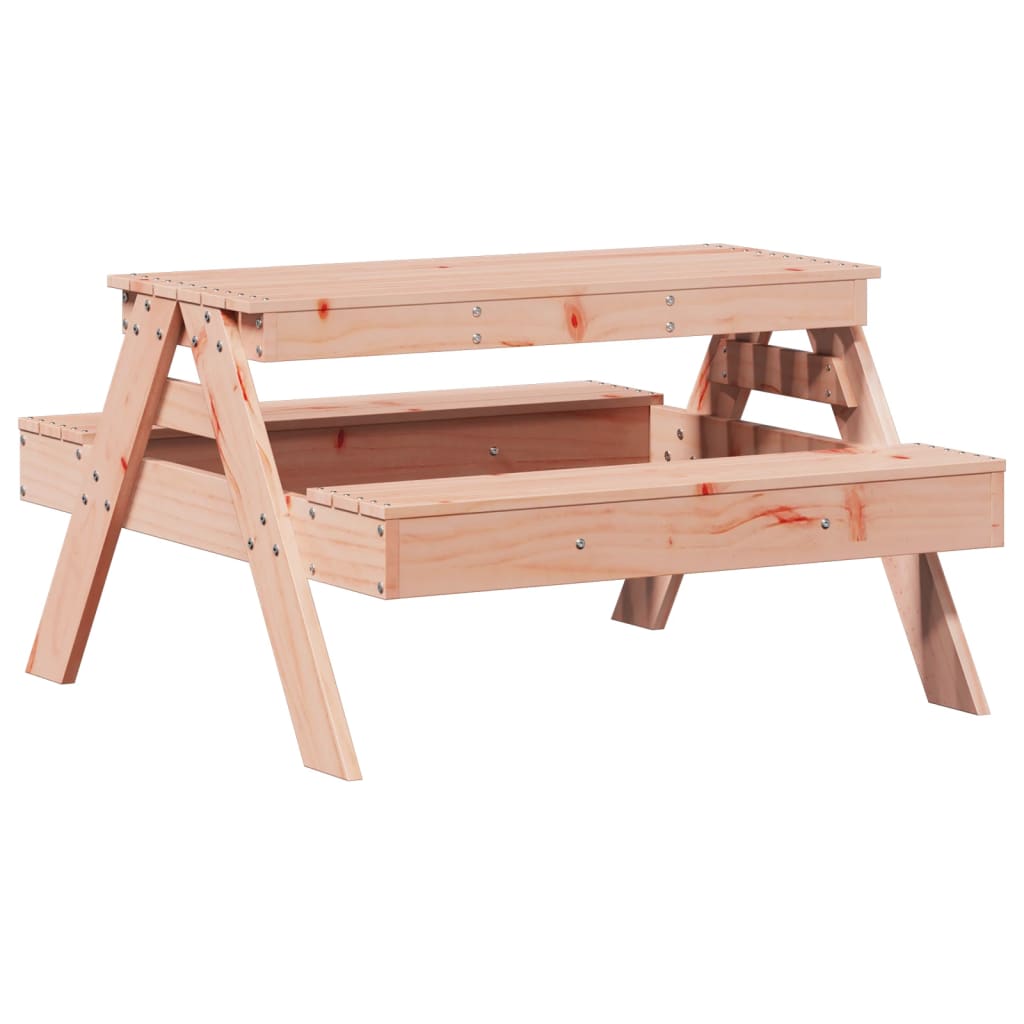 Picknicktafel voor kinderen 88x97x52 cm massief douglashout - AllerleiShop