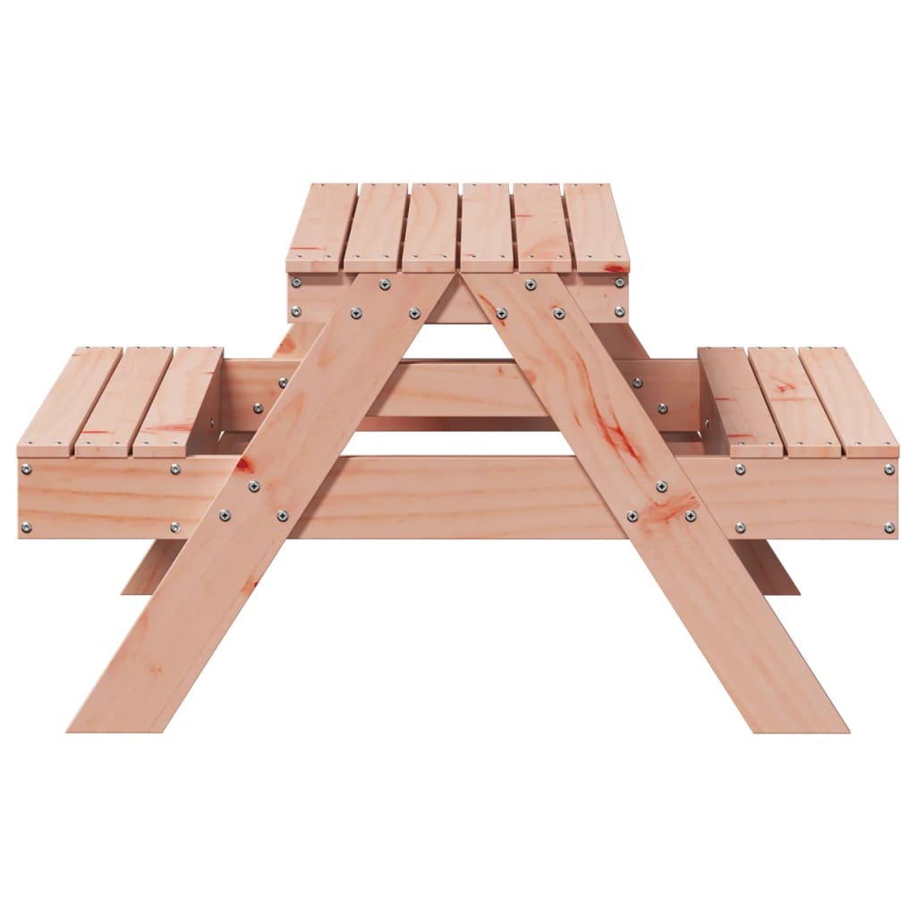 Picknicktafel voor kinderen 88x97x52 cm massief douglashout - AllerleiShop