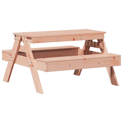 Picknicktafel voor kinderen 88x97x52 cm massief douglashout - AllerleiShop