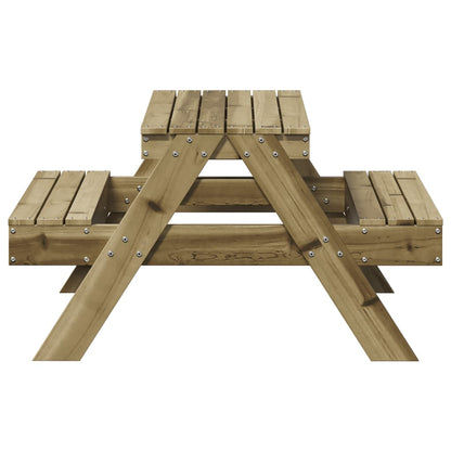 Picknicktafel voor kinderen 88x97x52 cm geïmpregneerd hout - AllerleiShop