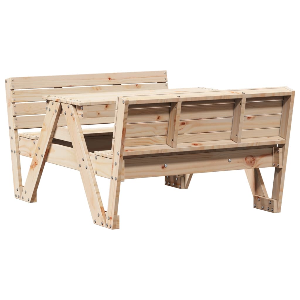 Picknicktafel voor kinderen 88x122x58 cm massief grenenhout - AllerleiShop