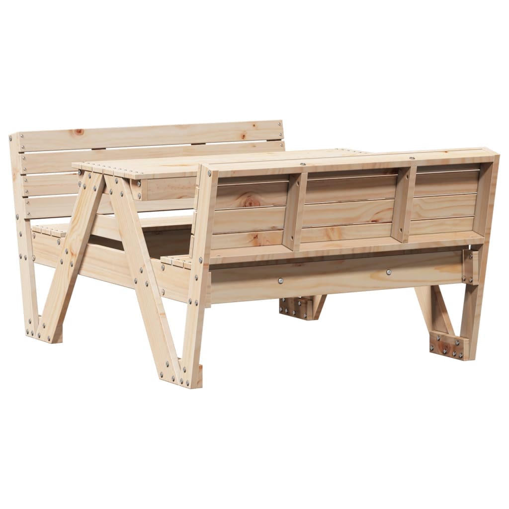 Picknicktafel voor kinderen 88x122x58 cm massief grenenhout - AllerleiShop