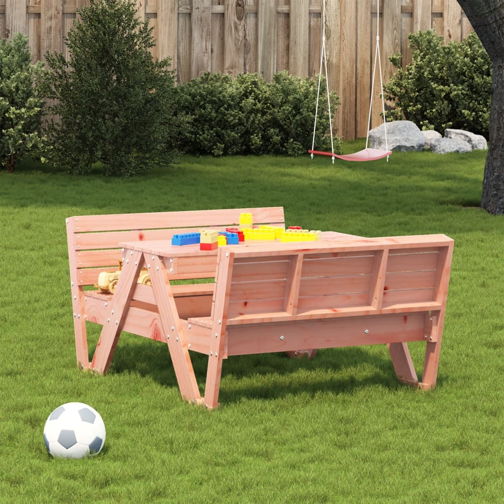 Picknicktafel voor kinderen 88x122x58 cm massief douglashout - AllerleiShop