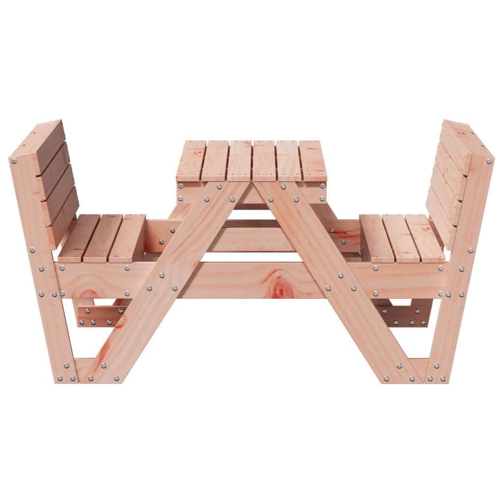 Picknicktafel voor kinderen 88x122x58 cm massief douglashout - AllerleiShop