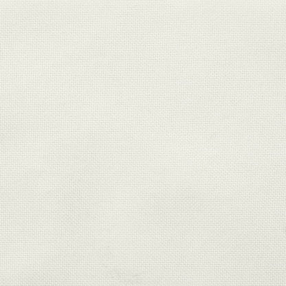 Stoelkussens 2 st lage rug 100x50x7 cm stof gemêleerd crème - AllerleiShop