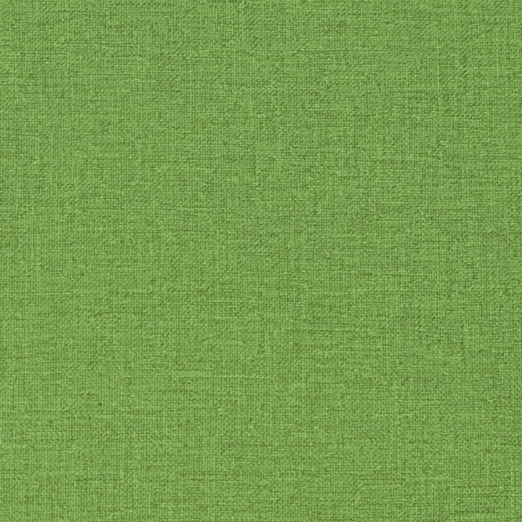 Stoelkussens 2 st lage rug 100x50x7 cm stof gemêleerd groen - AllerleiShop