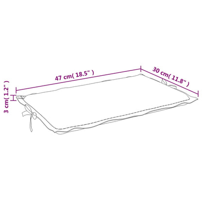 Ligbedkussen 186x58x3 cm stof gemêleerd donkergrijs - AllerleiShop