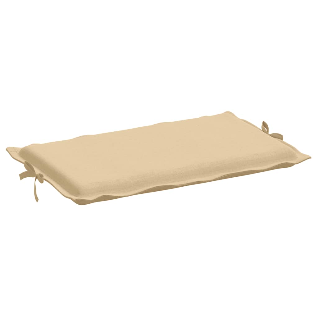 Ligbedkussen 186x58x3 cm stof gemêleerd beige - AllerleiShop