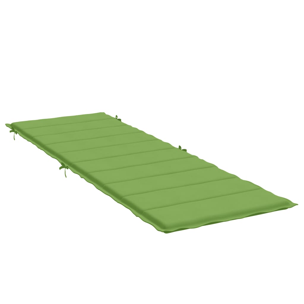 Ligbedkussen 186x58x3 cm stof gemêleerd groen - AllerleiShop