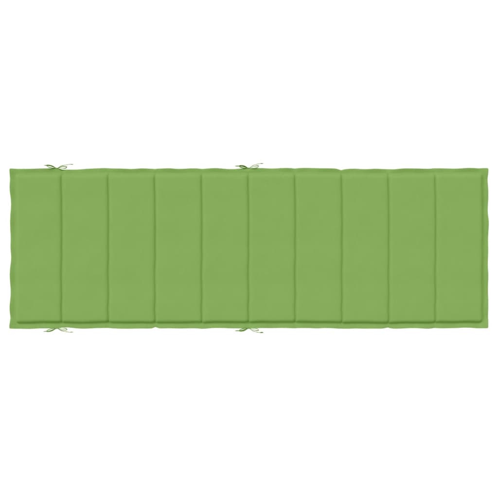 Ligbedkussen 186x58x3 cm stof gemêleerd groen - AllerleiShop