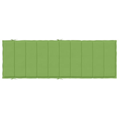 Ligbedkussen 186x58x3 cm stof gemêleerd groen - AllerleiShop