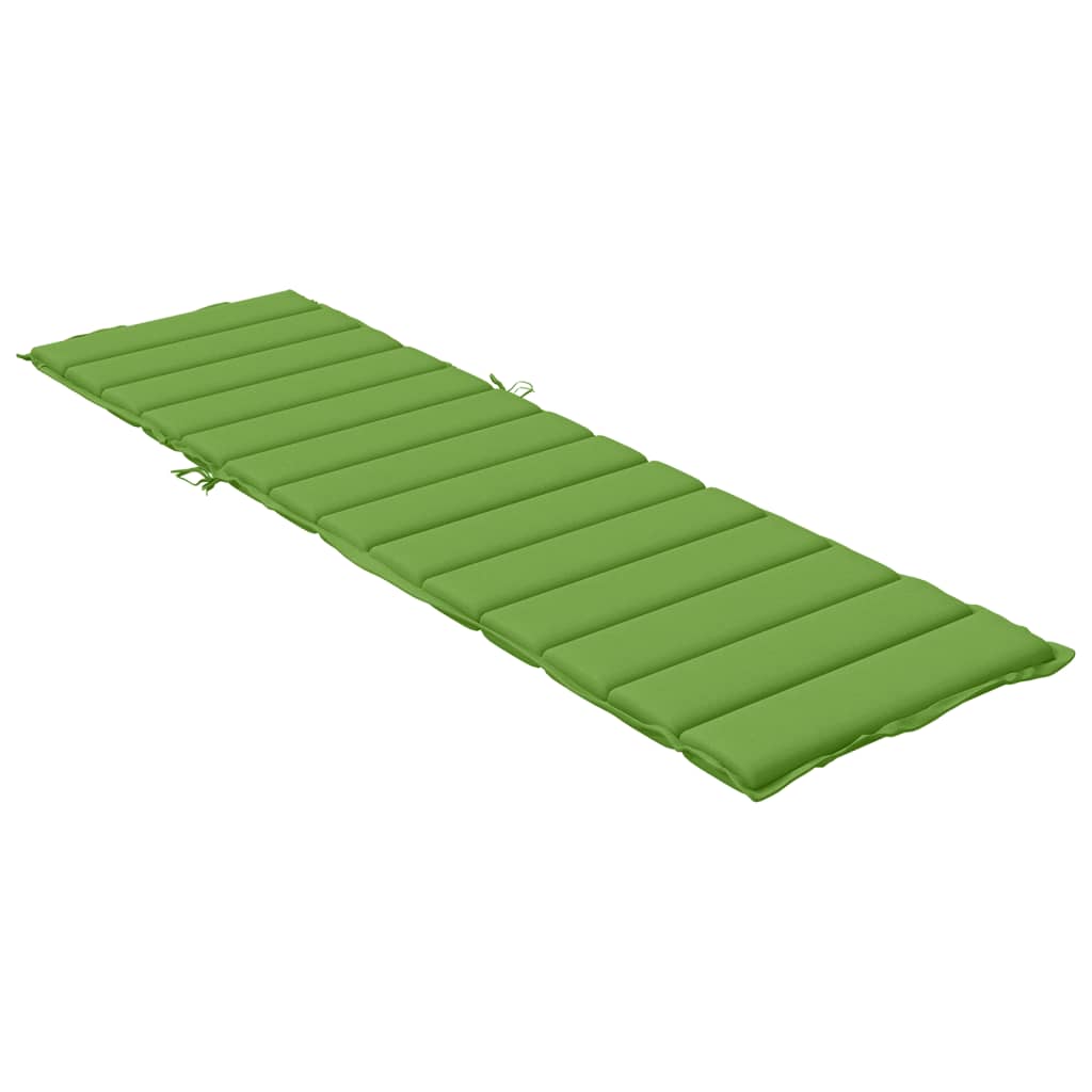 Ligbedkussen 200x50x4 cm stof gemêleerd groen - AllerleiShop