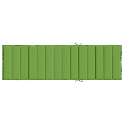 Ligbedkussen 200x50x4 cm stof gemêleerd groen - AllerleiShop