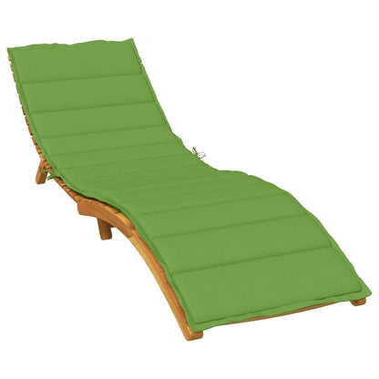 Ligbedkussen 200x50x4 cm stof gemêleerd groen - AllerleiShop