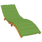 Ligbedkussen 200x50x4 cm stof gemêleerd groen - AllerleiShop