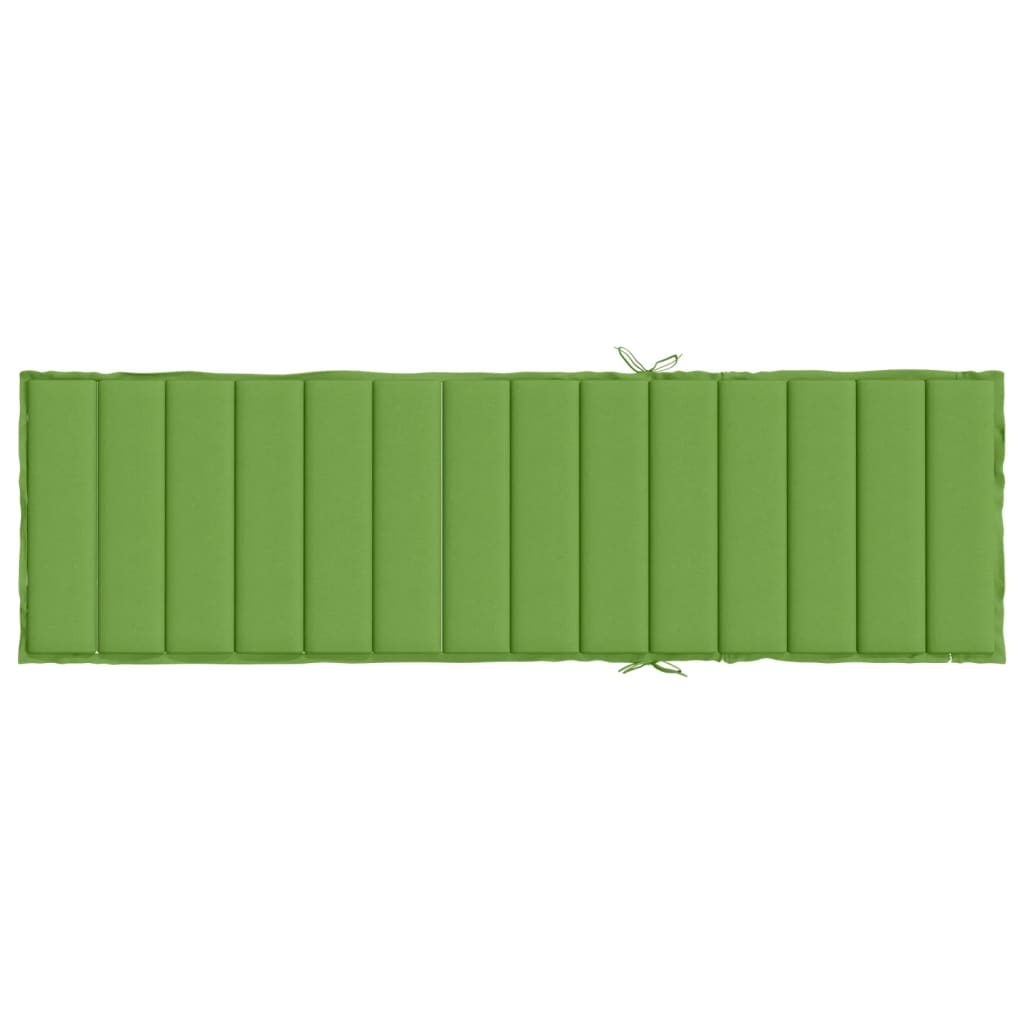 Ligbedkussen 200x70x4 cm stof gemêleerd groen - AllerleiShop