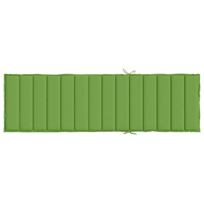 Ligbedkussen 200x70x4 cm stof gemêleerd groen - AllerleiShop