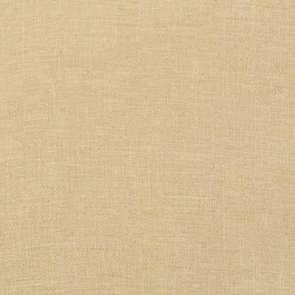 Tuinbankkussen 100x50x7 cm stof gemêleerd beige - AllerleiShop