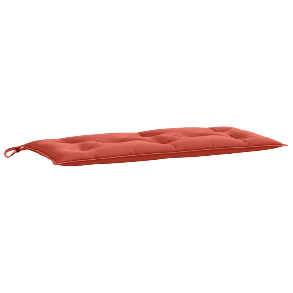 Tuinbankkussen 100x50x7 cm stof gemêleerd rood - AllerleiShop