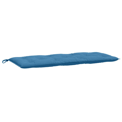 Tuinbankkussen 120x50x7 cm stof gemêleerd blauw - AllerleiShop