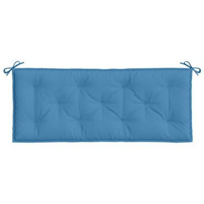 Tuinbankkussen 120x50x7 cm stof gemêleerd blauw - AllerleiShop