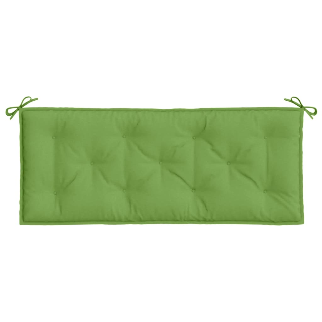 Tuinbankkussen 120x50x7 cm stof gemêleerd groen - AllerleiShop