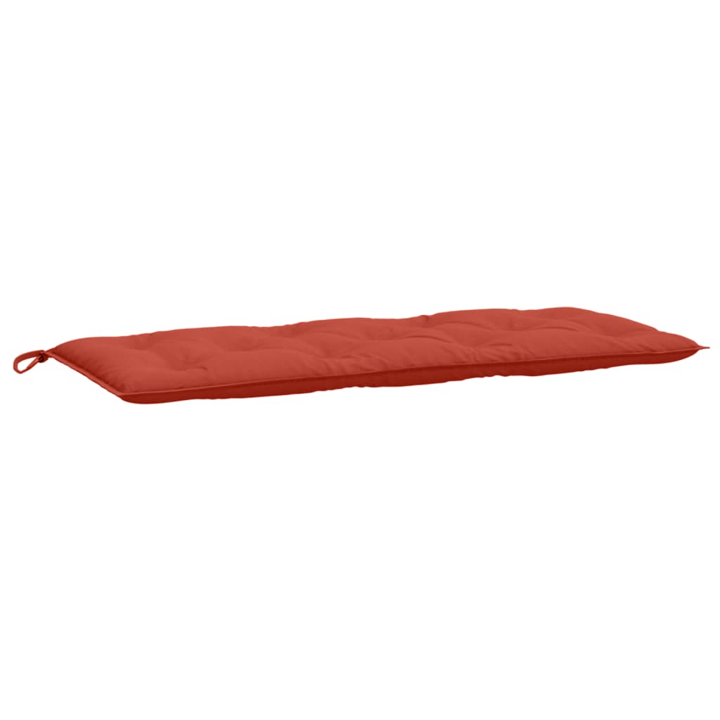 Tuinbankkussen 120x50x7 cm stof gemêleerd rood - AllerleiShop