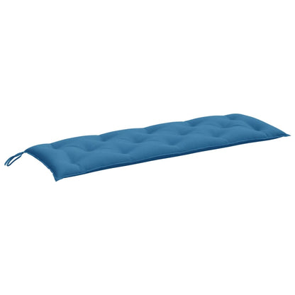 Tuinbankkussen 150x50x7 cm stof gemêleerd blauw - AllerleiShop