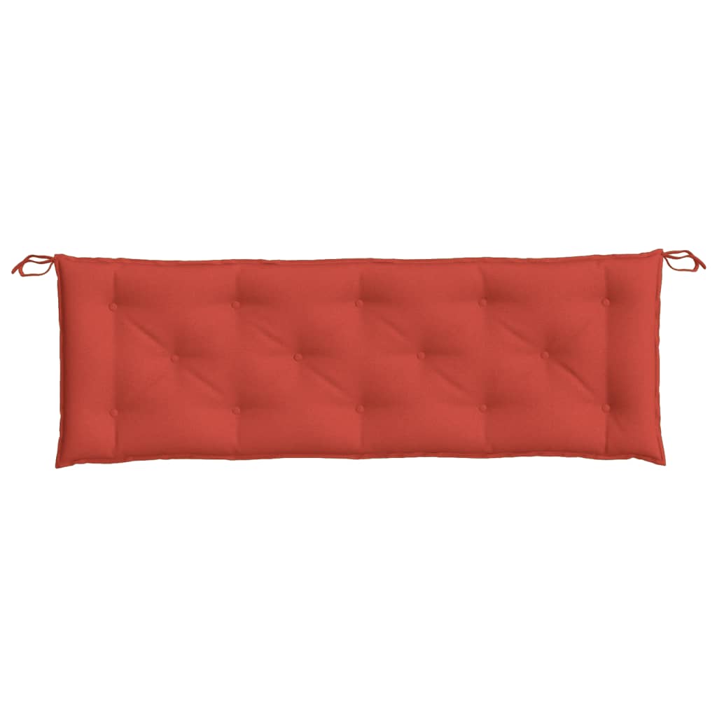 Tuinbankkussen 150x50x7 cm stof gemêleerd rood - AllerleiShop