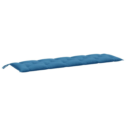 Tuinbankkussen 180x50x7 cm stof gemêleerd blauw - AllerleiShop