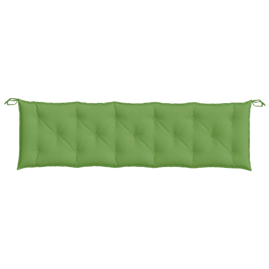 Tuinbankkussen 180x50x7 cm stof gemêleerd groen - AllerleiShop