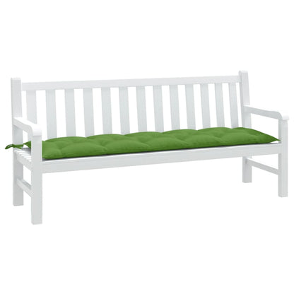 Tuinbankkussen 180x50x7 cm stof gemêleerd groen - AllerleiShop