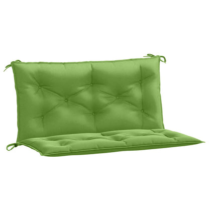 Tuinbankkussens 2 st 100x50x7 cm stof gemêleerd groen - AllerleiShop